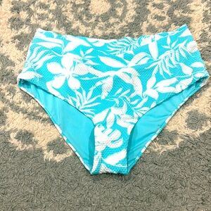Birdsong Hugh waist retro full bikini swim bottom north shore nwot S